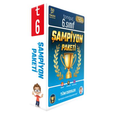Tonguç Akademi 6. Sınıf Şampiyon Paketi