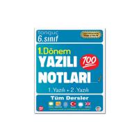 Tonguç Akademi 6. Sınıf Yazılı Notları 1. Dönem 1 ve 2. Yazılı