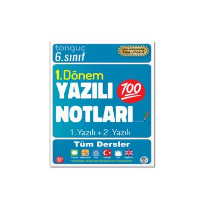 Tonguç Akademi 6. Sınıf Yazılı Notları 1. Dönem 1 ve 2. Yazılı
