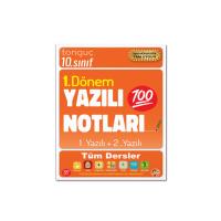 Tonguç Akademi 10. Sınıf Yazılı Notları 1. Dönem 1 ve 2. Yazılı