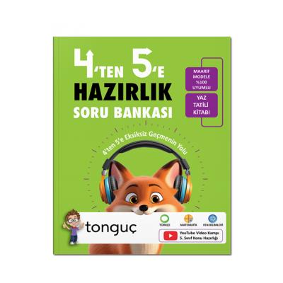 Tonguç Akademi 4'ten 5'e Hazırlık Kitabı