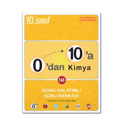 Tonguç Akademi 0 dan 10 a Kimya Konu Anlatımlı Soru Bankası