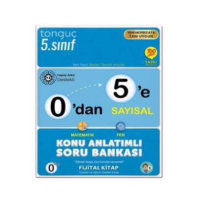 Tonguç Akademi 0'dan 5'e Sayısal Konu Anlatımlı Soru Bankası