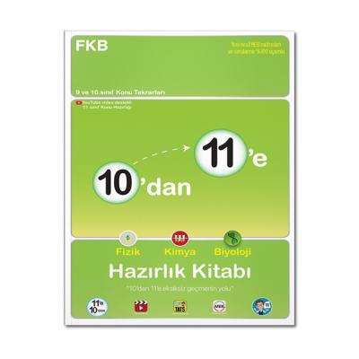 Tonguç Akademi 10 dan 11 e Fizik Kimya Biyoloji Hazırlık Kitabı