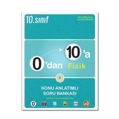 Tonguç Akademi 10. Sınıf 0 dan 10 a Fizik Konu Anlatımlı Soru Bankası