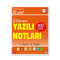 Tonguç Akademi 10. Sınıf Tüm Dersler 2. Dönem 1. Yazılı ve 2. Yazılı Notları