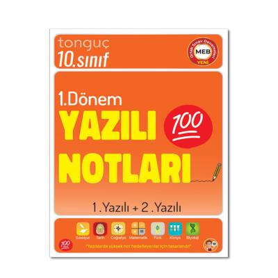Tonguç Akademi 10. Sınıf Yazılı Notları 1. Dönem 1 ve 2. Yazılı
