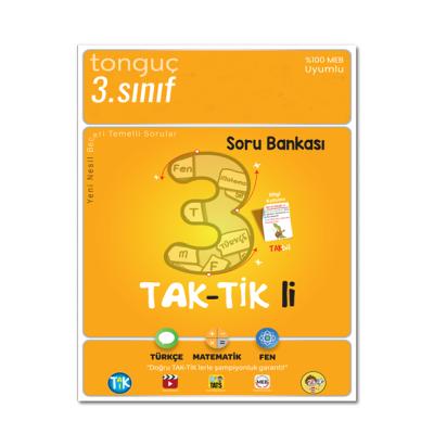 Tonguç Akademi 3. Sınıf Tüm Dersler Taktikli Soru Bankası