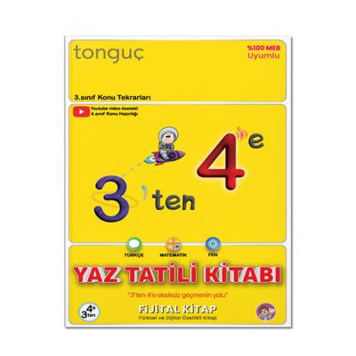 Tonguç Akademi 3 ten 4 e Hazırlık Kitabı