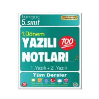 Tonguç Akademi 5. Sınıf 2025 Yazılı Notları 1. Dönem 1 ve 2. Yazılı