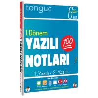 Tonguç Akademi 6. Sınıf Yazılı Notları 1. Dönem 1 ve 2. Yazılı