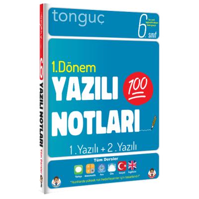 Tonguç Akademi 6. Sınıf Yazılı Notları 1. Dönem 1 ve 2. Yazılı