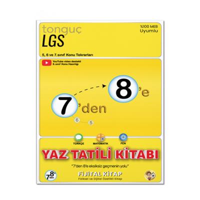Tonguç Akademi 7 den 8 e Hazırlık Kitabı