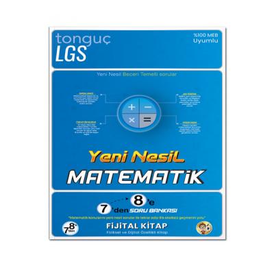 Tonguç Akademi 7 den 8 e Matematik Yeni Nesil Soru Bankası