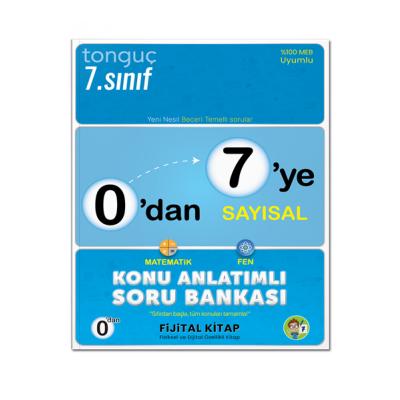 Tonguç Akademi 7. Sınıf 0 dan 7 ye Sayısal Konu Anlatımlı Soru Bankası