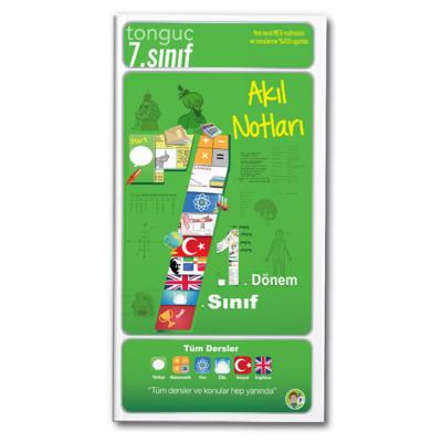 Tonguç Akademi 7. Sınıf 1. Dönem Akıl Notları