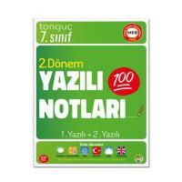 Tonguç Akademi 7. Sınıf Tüm Dersler 2. Dönem 1. Yazılı ve 2. Yazılı Notları