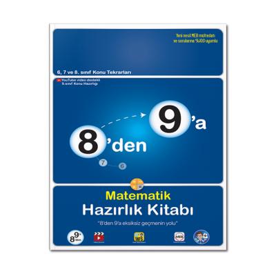 Tonguç Akademi LGS 8 den 9 a Matematik Hazırlık Kitabı
