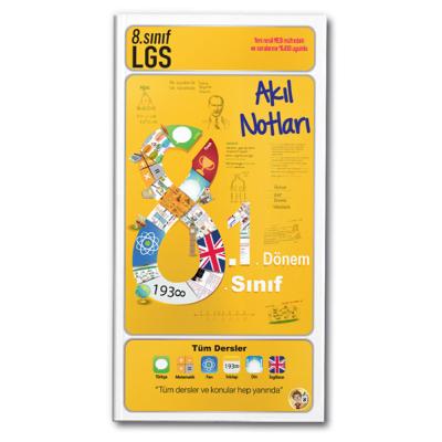 Tonguç Akademi LGS 8. Sınıf 1. Dönem Akıl Notları