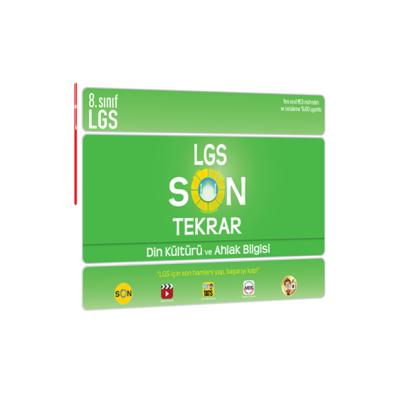Tonguç Akademi LGS 8. Sınıf Din Kültürü ve Ahlak Bilgisi Son Tekrar