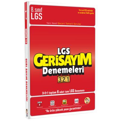 Tonguç Akademi LGS 8. Sınıf Geri Sayım 321 Denemeleri Video Çözümlü