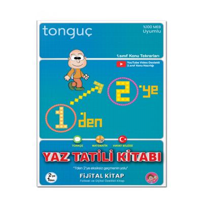 Tonguç Yayınları 1'den 2'ye Hazırlık Kitabı