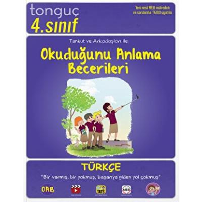 Tonguç Yayınları 4. Sınıf Türkçe Okuduğunu Anlama Becerileri