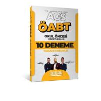 Tonyukuk Yayıncılık MEB AGS ÖABT Okul Öncesi Öğretmenliği Tamamı Çözümlü 10 Deneme Sınavı