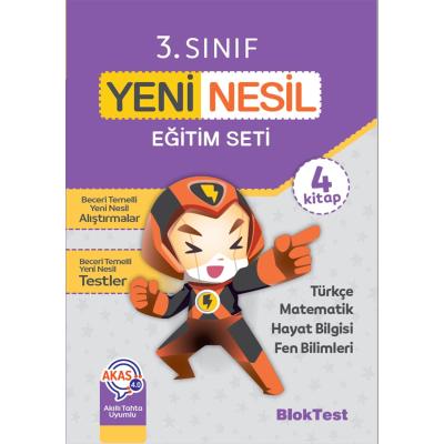 Tudem Yayınları 3. Sınıf Yeni Nesil Eğitim Seti 4 Kitap