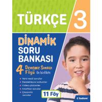 Tudem Yayınları 3. Sınıf Türkçe Dinamik Soru Bankası