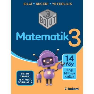 Tudem Yayınları 3. Sınıf Matematik 3 Boyut