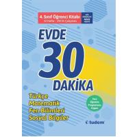 Tudem Yayınları 4. Sınıf Evde 30 Dakika