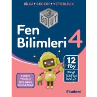 Tudem Yayınları 4. Sınıf Fen Bilimleri 3 Boyut