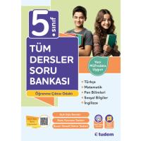 Tudem Yayınları 5. Sınıf Tüm Dersler Soru Bankası