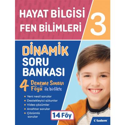 Tudem Yayınları 3. Sınıf Hayat Bilgisi Fen Bilimleri Dinamik Soru Bankası