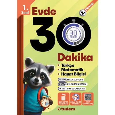 Tudem Yayınları 1. Sınıf Evde 30 Dakika 2.DÖNEM