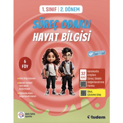 Tudem Yayınları 1. Sınıf Hayat Bilgisi Süreç Odaklı 2. DÖNEM