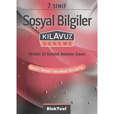 Tudem Yayınları 7. Sınıf Sosyal Bilgiler Kılavuz Deneme