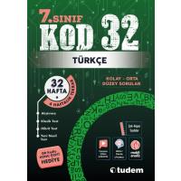 Tudem Yayınları 7. Sınıf Türkçe KOD 32