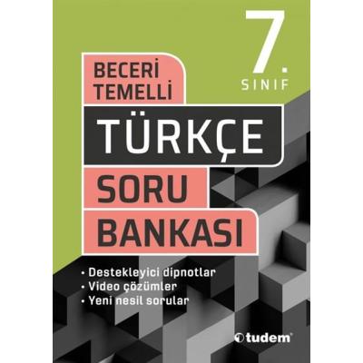 Tudem Yayınları 7. Sınıf Türkçe Soru Bankası