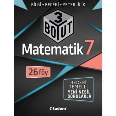 Tudem Yayınları 7. Sınıf Matematik 3 Boyut
