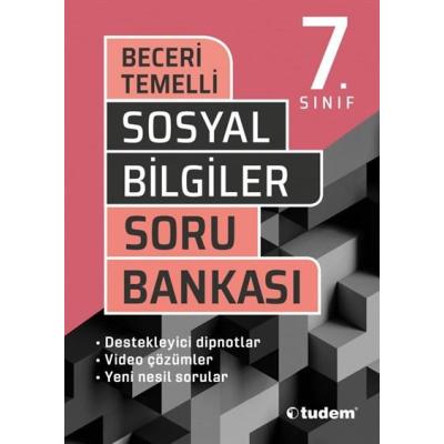 Tudem Yayınları 7. Sınıf Sosyal Bilgiler  Soru Bankası
