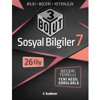 Tudem Yayınları 7. Sınıf Sosyal Bilgiler 3 Boyut