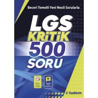 Tudem Yayınları LGS 8. Sınıf KRİTİK 500 Soru