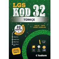 Tudem Yayınları LGS 8. Sınıf Türkçe KOD 32