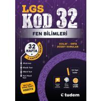 Tudem Yayınları LGS 8. Sınıf Fen Bilimleri KOD 32