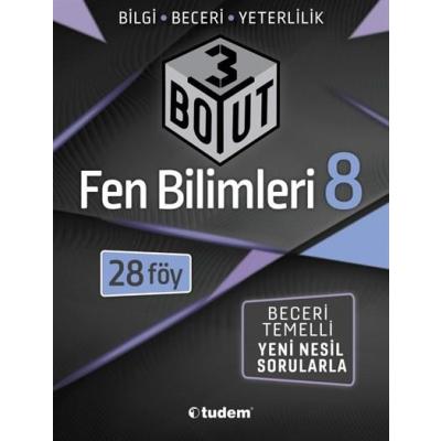 Tudem Yayınları LGS 8. Sınıf Fen Bilimleri 3 Boyut