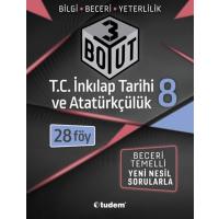 Tudem Yayınları LGS 8. Sınıf Beceri Temelli T.C. İnkılap Tarihi ve Atatürkçülük 3 Boyut