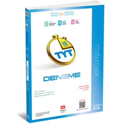 Üç Dört Beş Yayınları 2026 TYT Matematik 10 Deneme