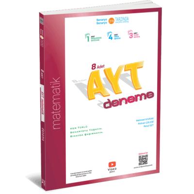 Üç Dört Beş Yayınları 2026 AYT Matematik 8 Deneme